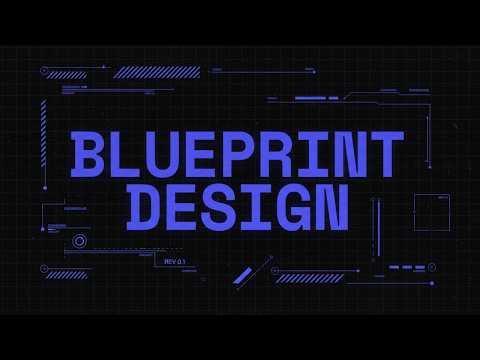 Blueprint Design Is About To Start Trending And It's Easy To Make