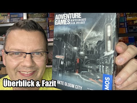 Adventure Games - The Gloom City Files (Kosmos) - cooperative - ages 16+