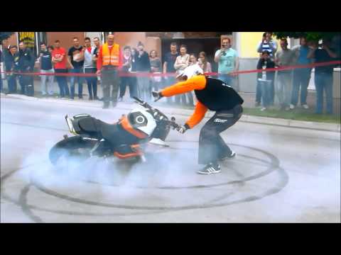 034TV - Moto susreti u Pleternici: Defile, stunt i bikerske igre