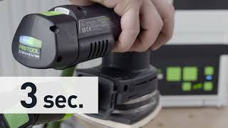 Festool Vincular la herramienta con el aspirador anuncio