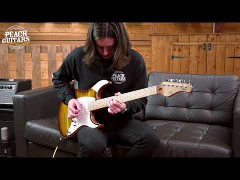 Mayones Aquila 6 Amber 2-Tone Burst