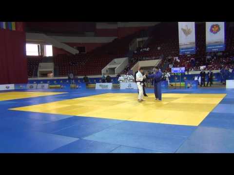 European Cup  60 kg final  Zhaksybekov (KAZ) - Mgdsian (RUS)