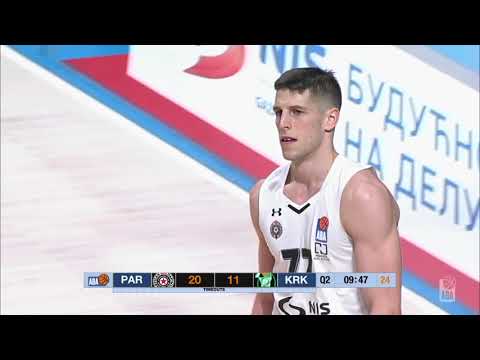 ABA Liga 2018/19 highlights, Round 15: Partizan NIS - Krka (12.1.2019)