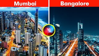 Mumbai Vs Bangalore  Comparison Video📍|| Which is Best City