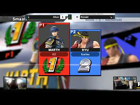 Chronicles: Aces Pools - Silver (Marth) vs Ronald (Ryu)