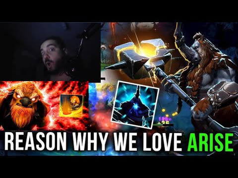 Ar1se Magnus Top Plays Intensive Games And Legendary Earthshaker WAWW Dota 2 Highlights !!