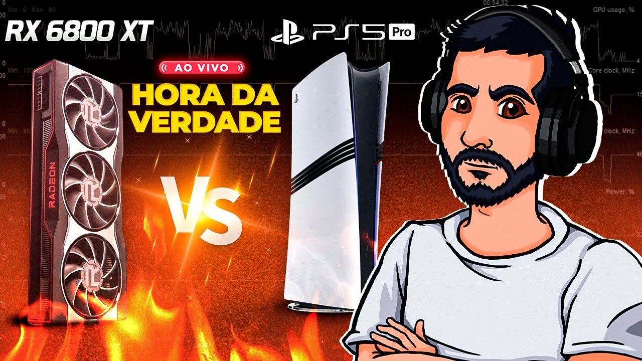 PS5 PRO x RX 6800 XT - A Hora da Verdade / Torne-se membro por R$2.99