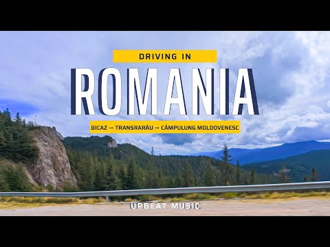 Romania Drive 4K | Bicaz → Transrarău → Câmpulung Moldovenesc | Upbeat Music, POV