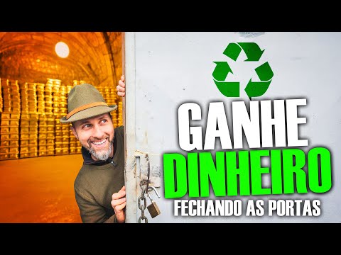 Buy for R$1 and sell for R$4. Without investing? Only through recycling!