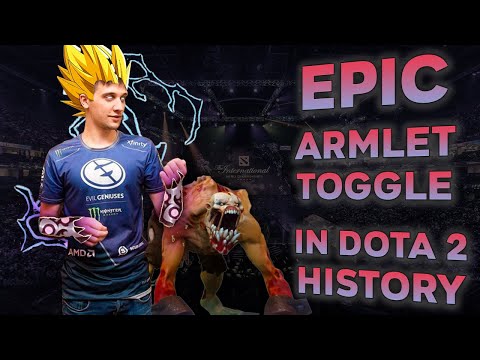 BEST & MOST ICONIC Armlet Toggle Plays in Dota 2 History