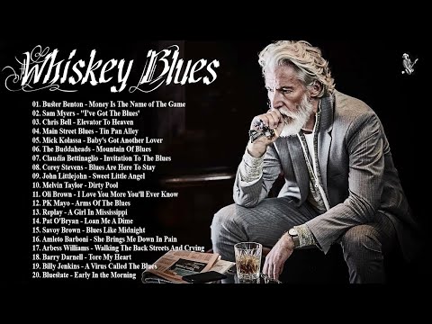 Whiskey Blues | Best Of Slow Blues / Rock Ballads | Modern Electric Blues 🍺