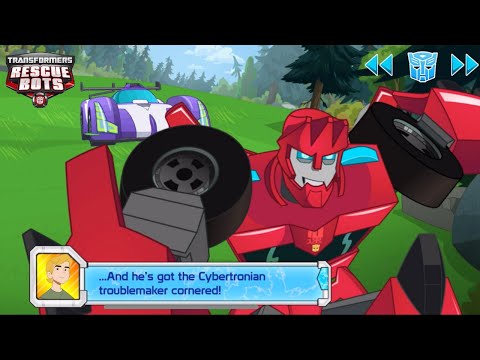 Transformers Rescue Bots: NEED FOR SPEED 🤖 NEW BOTS, Take control of BLURR & SIDESWIPE!