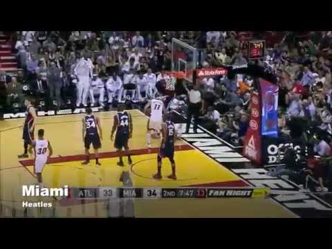 Dwyane Wade and LeBron James Full Combined Highlights 2013.03.12 vs. Hawks