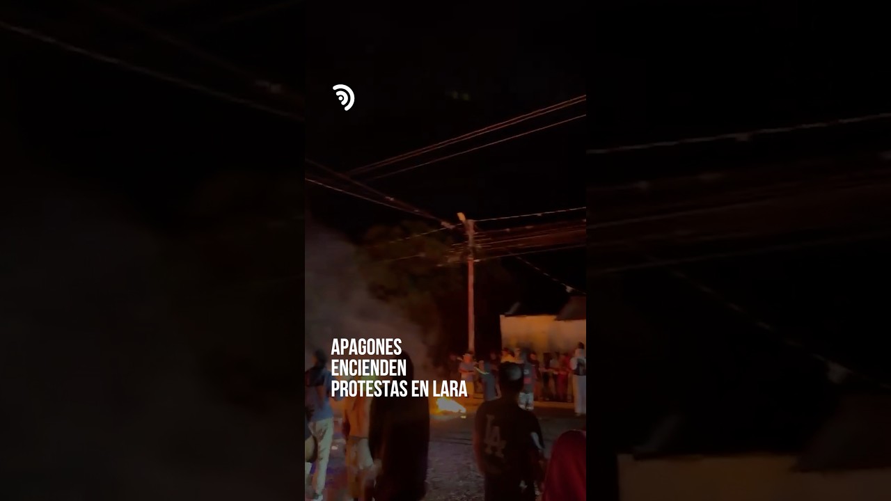 Apagones reavivan protestas en Venezuela ⚡❌