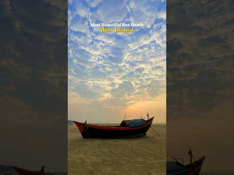 Most beautiful sea beach in West Bengal #seabeach #westbengal #sunset #sunrise #shorts #ytshorts