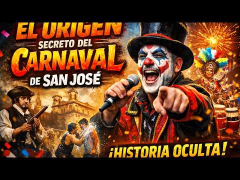 EL ORIGEN SECRETO DEL CARNAVAL DE SAN JOSE DE MAYO!