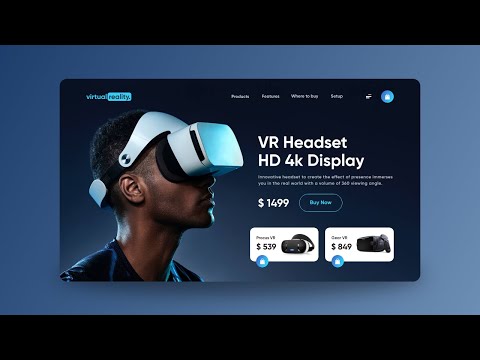 Website UI Design In Adobe XD | Latest Web Design With Free UI Design Tool