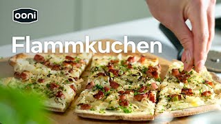 Ooni Pizza Ovens How To Make Flammkuchen Flatbread Pizza | Recipe