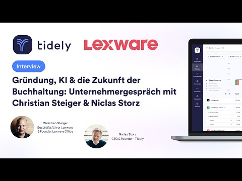 Gründung, KI & die Zukunft der Buchhaltung: Unternehmergespräch mit Christian Steiger & Niclas Storz
