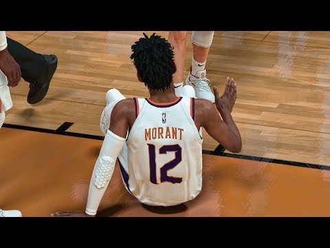 JA MORANT... INJURED... NBA 2K19 Ja Morant My Career Ep. 13