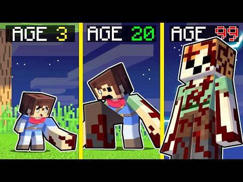 Surviving 99 Years as GIANT ALEX In Minecraft!