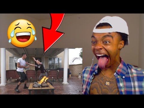 INSANE BURNING YEEZYS PRANK REACTION!