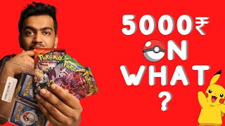 I Bought 5000 Rs of Pokemon Cards