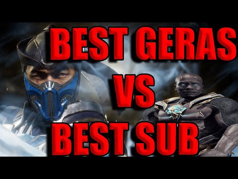 The Best Geras vs The Best Sub Zero INSANE Mortal Kombat 11 FT5
