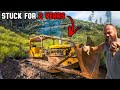 This Dozer Has Been Stuck In The Swamp For 2 Years Can We Recover It