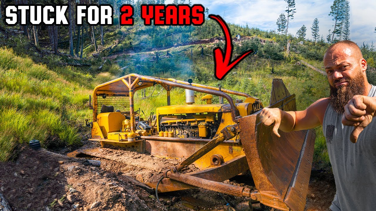 This Dozer Has Been Stuck In The Swamp For 2 Years…Can We Recover It?