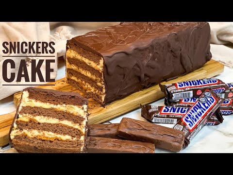 SNICKERS CAKE – TORTA SNICKERS