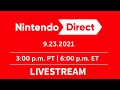 Nintendo Direct Livestream (9.23.21)
