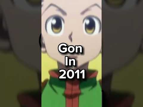 Hunter x hunter characters 1999 vs 2011