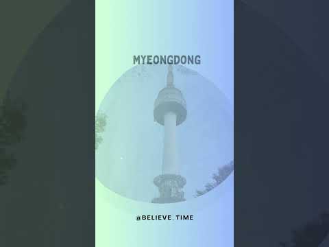 Top 10 places to visit in Seoul  #seoul #youtubeshorts