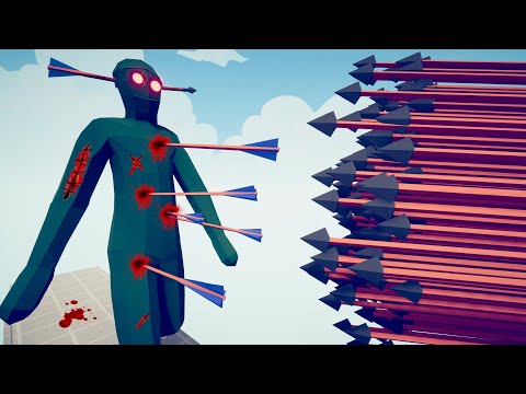 GOD ARCHER vs EVERY UNIT - Totally Accurate Battle Simulator TABS