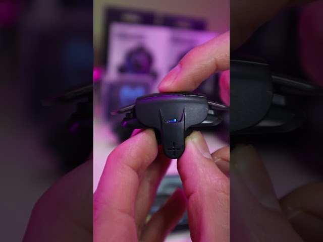 Vídeo relacionado con ibasenice Controlador Móvil Gatillos para Juegos, Pulsación Rápida y Velocidad Ajustable, Accesorio Abs para Dispositivos Móviles en Gaming