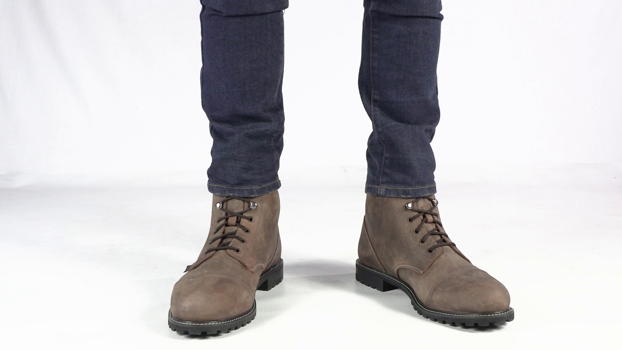 Oxford Hardy Leather Boots - Brown Video