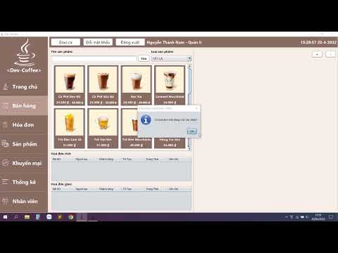 DỰ ÁN 1 QUẢN LÝ QUÁN DEV CAFE NGÀNH PTPM JAVA - SP22