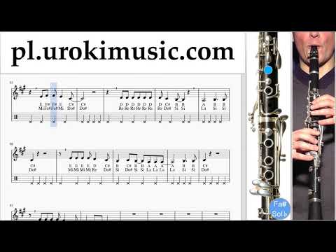 Nauka Gry Na Klarnecie Lady Gaga, Bradley Cooper - Shallow Nuty Poradnik um-i463