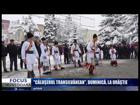 "CĂLUȘERUL TRANSILVĂNEAN", DUMINICĂ, LA ORĂȘTIE