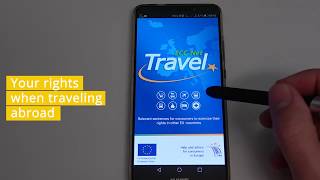ECC-Net Travel app - How to guide
