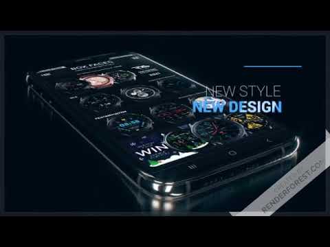 Box Faces - watch faces. Video