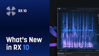 Video thumbnail for What’s New in iZotope RX 10: Background Noise Removal Software by iZotope, Inc.