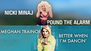 Nicki Minaj, Meghan Trainor - Better When I&#39;m Poundin&#39; (Mashup)