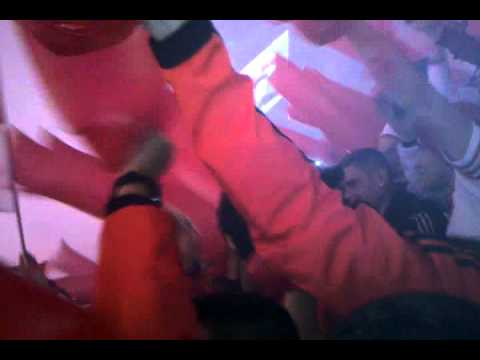 Recibimiento River vs Tigres. Final Libertadores