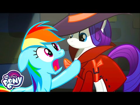 Rarity Investigates! 🌈 Friendship Is Magic Triple Episode! 💜 S5: EP 16 - 18 🦄 My Little Pony FIM