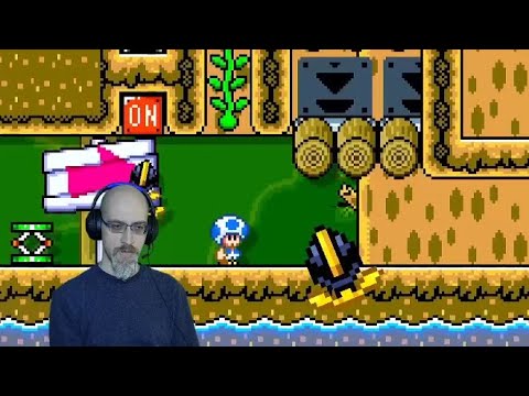 One screen Puzzle (easy) by Elijahflo / LRN-W04-R5G / Mario Maker 2 Puzzle solution