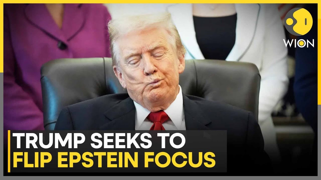New Epstein Emails Spark Trump Counter-Attack, Trump Seeks Probe Into Bill Clinton | WION News