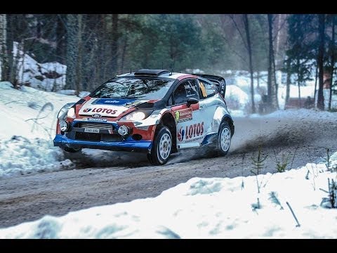 Rally Sweden 2014 Robert Kubica Ford Fiesta RS WRC