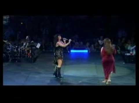 Olga Tañón y Jenni Rivera "Cosas del AMor" Evolution P.R.